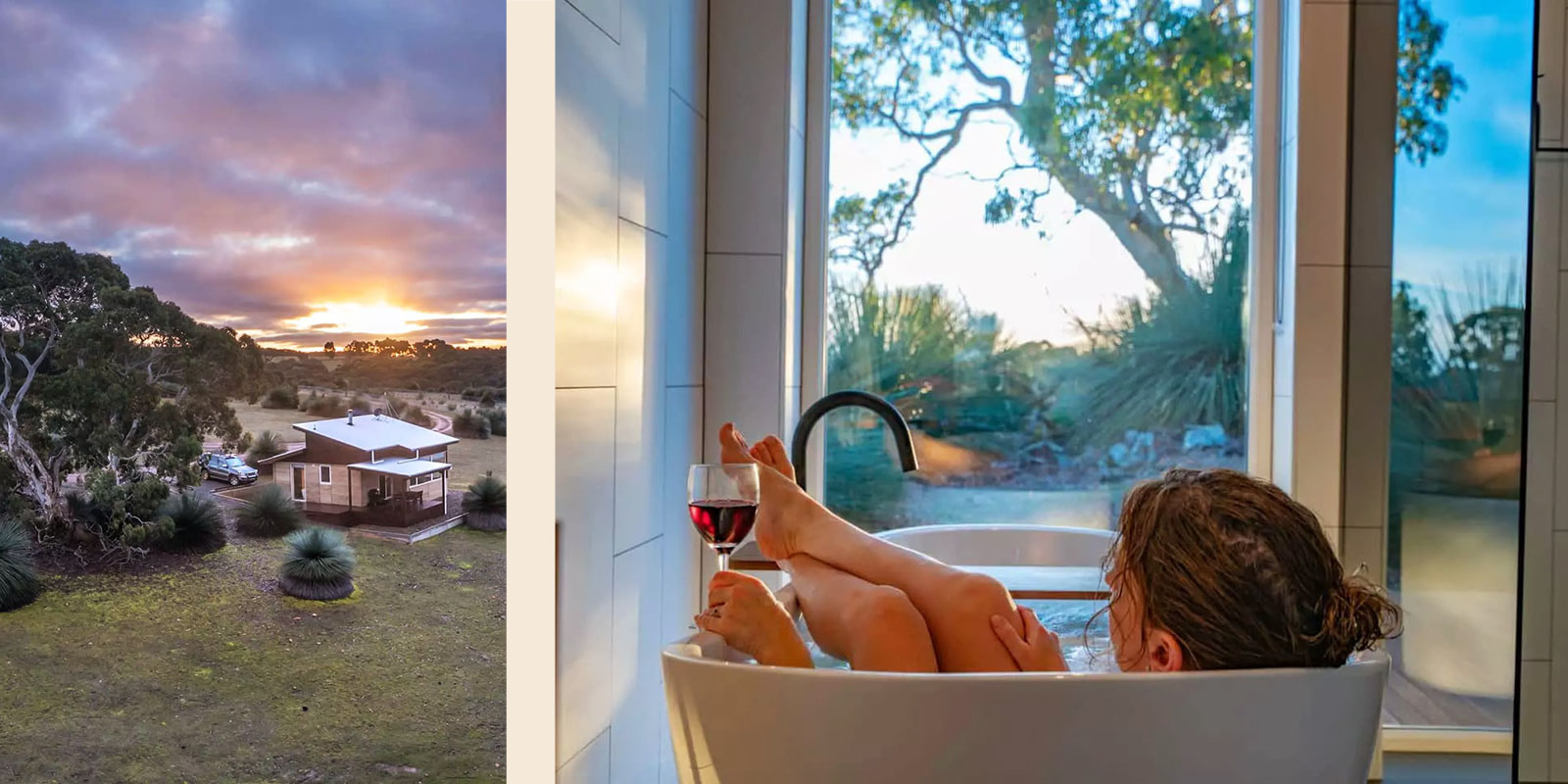 This eco villa is perfect for a romantic getaway in South Australia